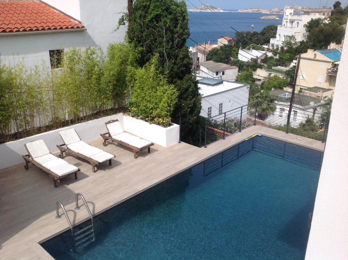Suite Sur La Mer Marseille Corniche Exterior foto