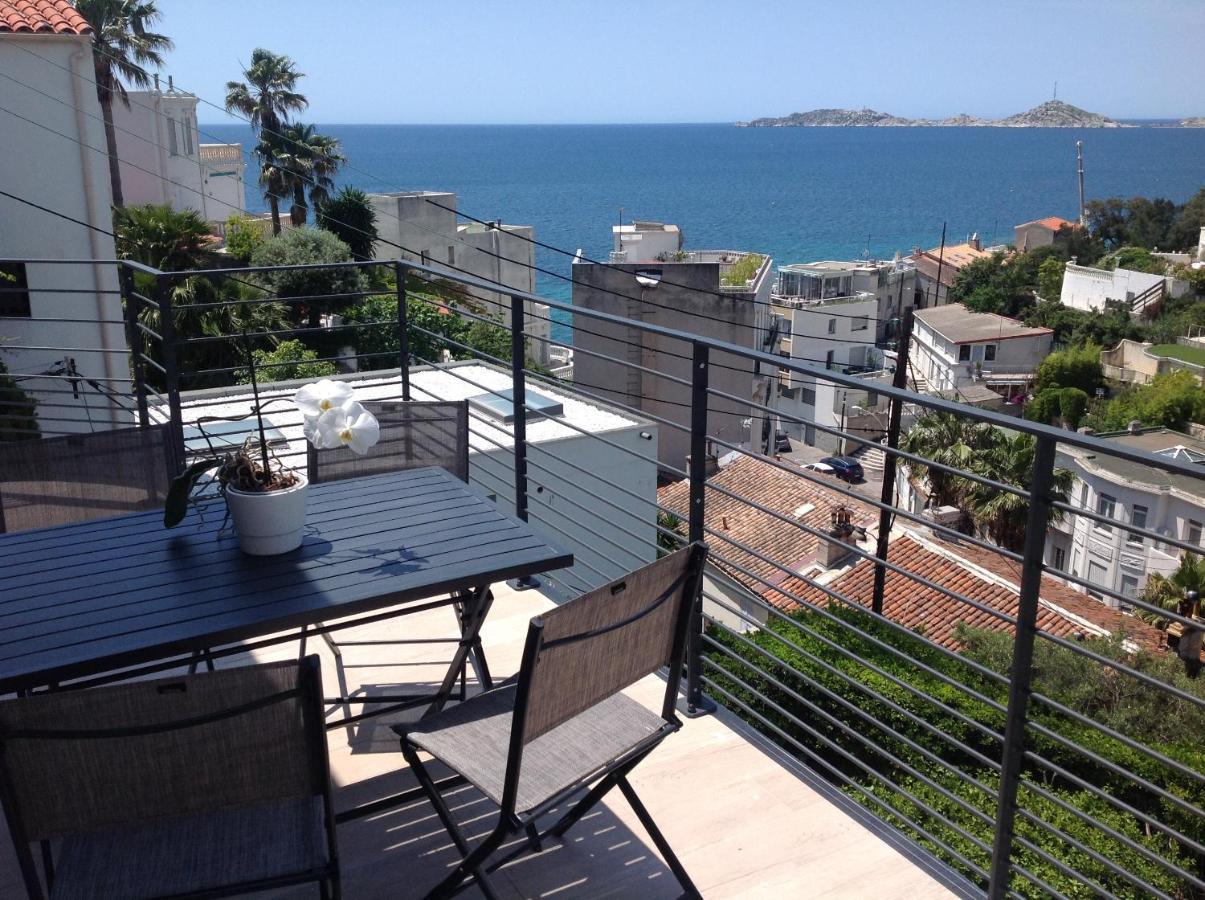 Suite Sur La Mer Marseille Corniche Exterior foto